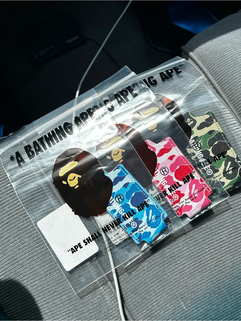 A Bathing Ape Camouflage Lighter Sleeves